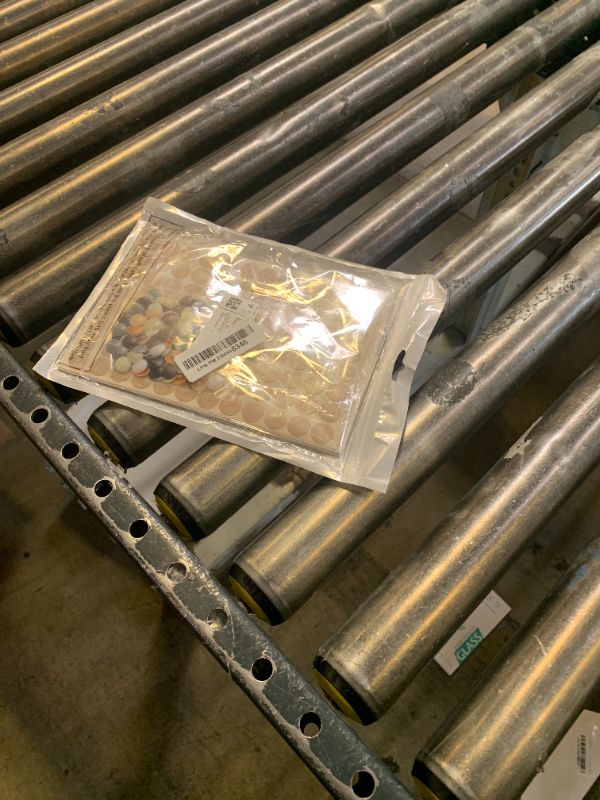 Photo 1 of 1152 Pcs Self-Adhesive Screw Hole Stickers and 120 Pcs Screw Cap Covers, 15 mm Waterproof Dustproof Self Tapping PVC Plastic Cap Cover Sticker for Wood Furniture Cabinets Wall Desk, 12 Colors