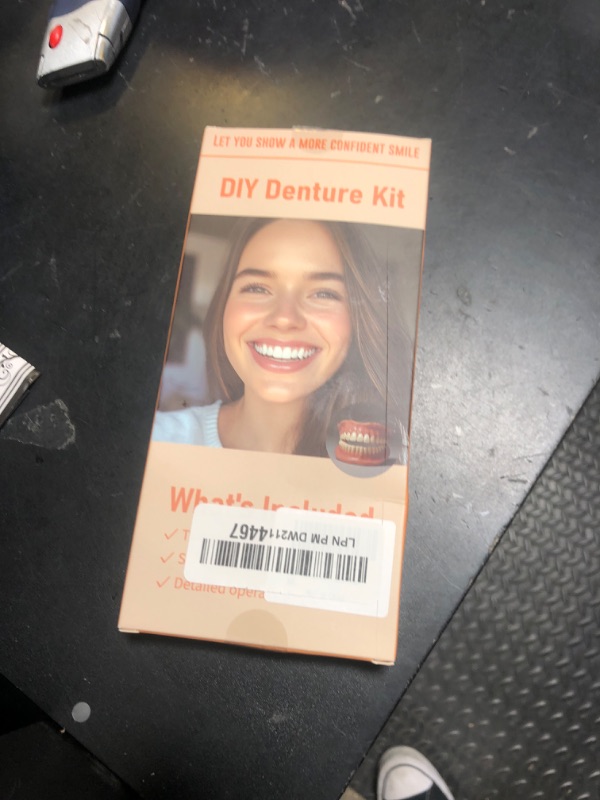 Photo 1 of Denture Do it Yourself Full Set of Top and Bottom Fake Teeth to Create Your Perfect Smile at Home-4