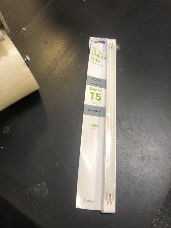 Photo 1 of Feit Electric F8T5/CW 8-Watt Fluorescent T5 Bulb
