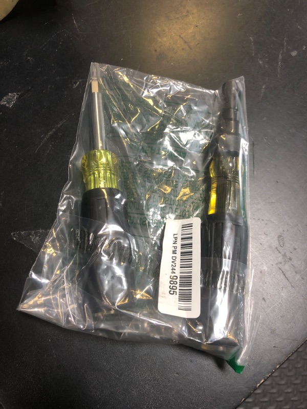 Photo 1 of Klein Tools 80073 Reaming Driver Kit with Conduit Reamer, Conduit-Fitting and Reaming Screwdriver and Magnetic Level, 3-Piece