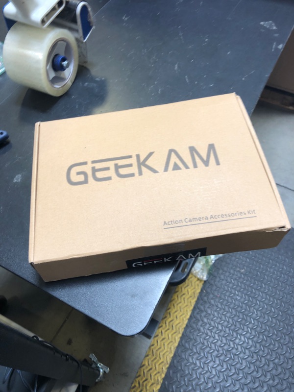Photo 1 of GeeKam Action Camera Accessories Kit - Compatible for GoPro, DJI, Insta360, AKASO, Campark, Crosstour, APEMAN, COOAU, Apexcam, SJCAM, SJ4000 and Waterproof Underwater Sports Camera