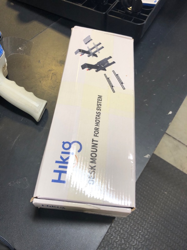 Photo 1 of Hikig 2 Set The Desk Mount for The Flight Sim Game Joystick, Throttle and Hotas Systems Compatible with Logitech X56, X52, X52 Pro, Thrustmaster T-Flight Hotas,Thrustmaster T.16000M, Thrustmaster TCA