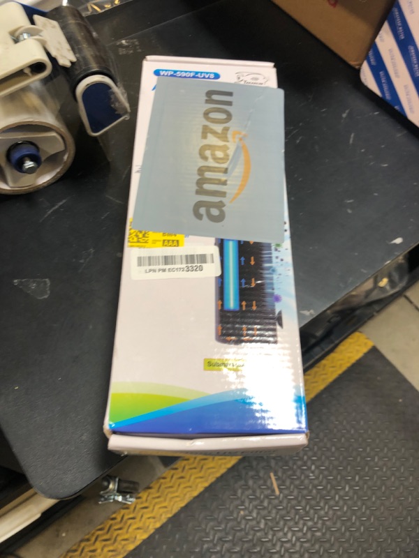 Photo 1 of Aquarium U-V Filter 290GPH w/Scientific Timer for 40-150 Gallon Fish Turtle Tank Internal Filter Bio Sponge Submersible Power Pump w/Aeration Deodorization Saltwater Freshwater Green Clean Machine