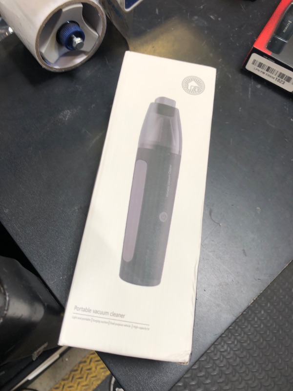 Photo 1 of OMO Handheld Vacuum, 13000PA Portable Cordless Car Vacuum Cleaner, Suction and Blow 2 in 1 Dust Removal Vacuum Cleaner for Car, Home, Office, Pet.White.