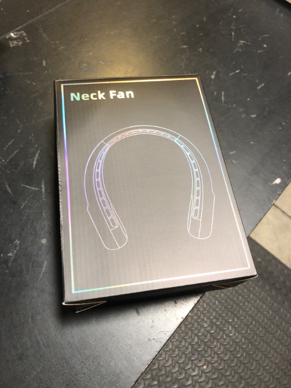 Photo 1 of KIDEE Neck Fan, Portable Bladeless Neck Fans, Upgrade 360° Airflow, Super Quiet, 3 Speeds, 4000mAh Personal Wearable Neck Fan, Upgraded Cooling Air Volume USB Rechargeable Hands Free Fan