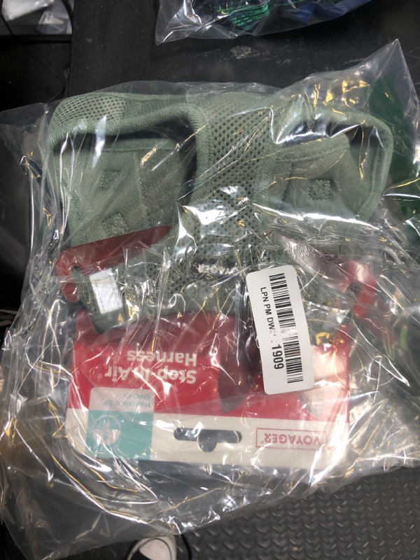 Photo 1 of Best Pet Supplies - All Weather Mesh, Reflective, No Pull Harness for Small, Medium Dogs, Cats - Secure with Hook & Loop Fastener, Buckle, Double D-Rings - Moss Green, S (Chest: 14.5-16")