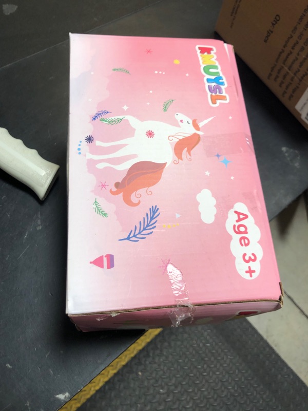 Photo 1 of KMUYSL Toys for Girls Ages 3 4 5 6 7 8+ Years - Unicorn Mommy Stuffed Animal with 4 Baby Unicorns in Her Tummy, Soft Unicorn Plush Toys Set, Christmas Birthday Gifts for Baby, Toddler, Kids
