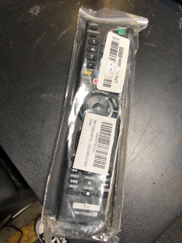 Photo 1 of RMT-TX200U RMTTX200U Replace Remote Control fit for Sony Bravia TV XBR-55X700D XBR-49X700D XBR-65X750D XBR-65Z9D XBR-75Z9D XBR-49X750D XBR-55X750D XBR-65X700D XBR-55X707D XBR-55X705D