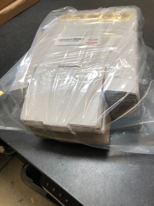 Photo 1 of Poever Shipping Boxes 7x5x2 inches White Small Mailing Boxes 25 Pack Cardboard Corrugated Box Mailers