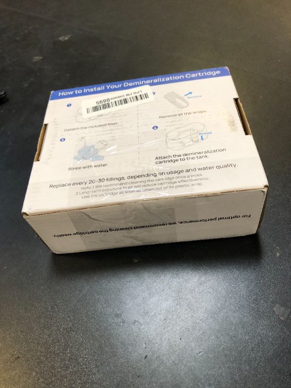 Photo 1 of Dreo Demineralization Cartridge 3-Pack for Humidifiers, Compatible with Dreo Humidifiers HM311/311S/524/524S, Prevent Mineral Build-up, Filter Hard Water, Eliminate White Dust