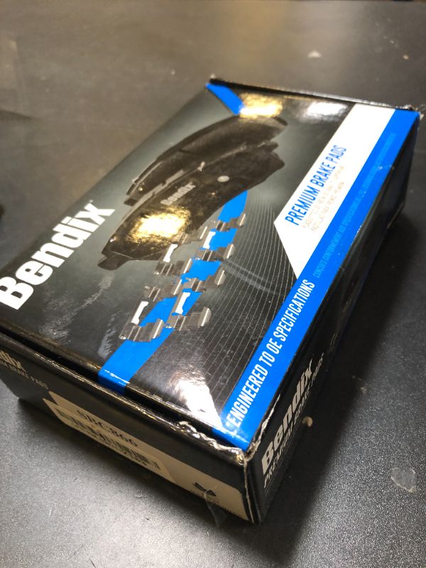 Photo 1 of Bendix Premium SBC866 Ceramic Front Brake Pads for Select Models Chrysler 200,Cirrus,Sebring,Dodge Avenger,Caliber,Stratus,Jeep Compass,Patriot,Mitsubishi ASX,Eclipse,Galant,Lancer,Outlander