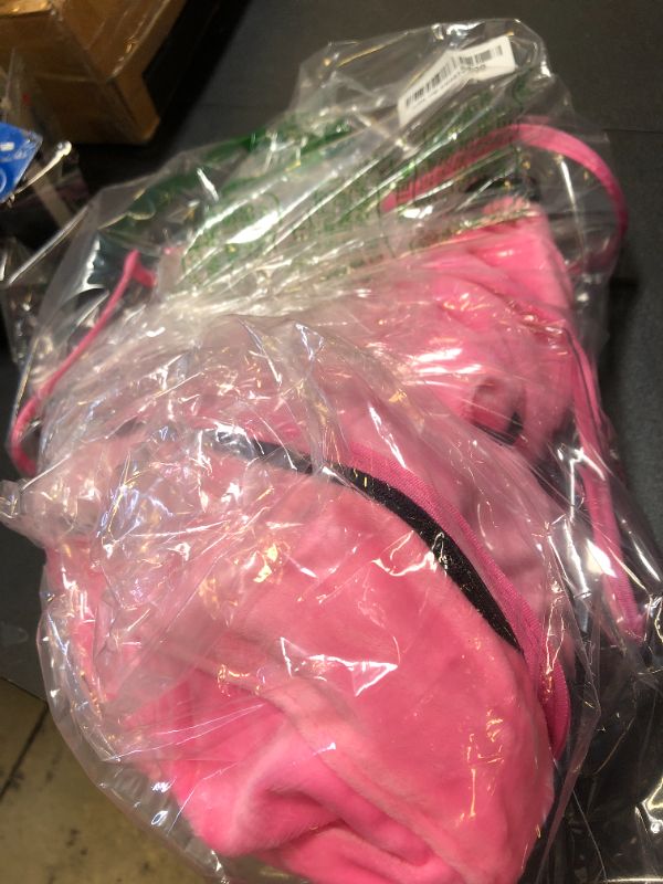 Photo 1 of BARKLESS Inflatable Dog Cone, Protective Dog Surgery Collar to Stop Licking Biting Wounds, Soft Donut Cone with Detachable Clear Shield, Adjustable Blow-up Collar for Surgery Recovery (Pink, XL)