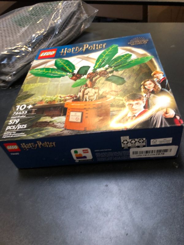 Photo 1 of LEGO Harry Potter Mandrake Figure & Pot Plant Toy, Harry Potter Collectible Gift Idea for Kids, Magical Creature Playset for Room décor, Harry Potter Toy for 10 Year Old Girls, Boys or Any Fan, 76433