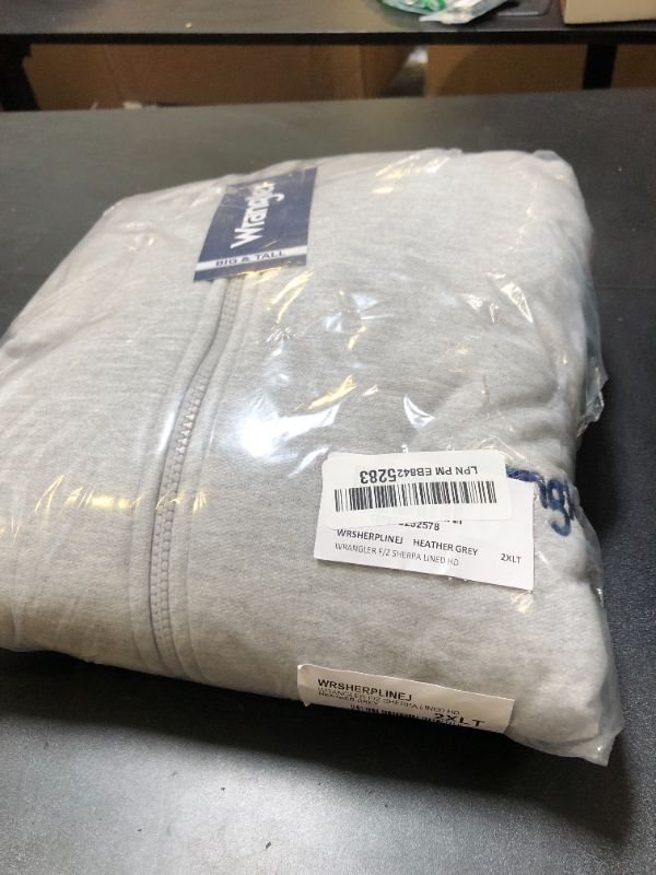 Photo 1 of 2XLT Wrangler Hoodies for Men Big and Tall - Sherpa Lined Zip Up Sweatshirt