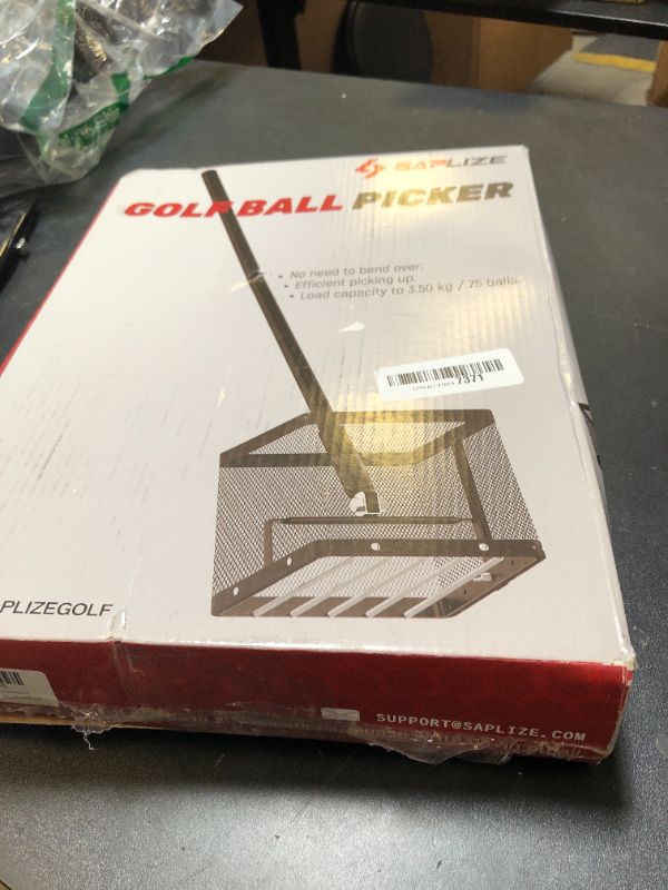 Photo 1 of SAPLIZE Fast Golf Ball Picker for Training?Large Capacity?No Bending Over to Pick The Balls, Golf Ball Retriever, Golf Ball Collector,shag Bag for Golf Balls