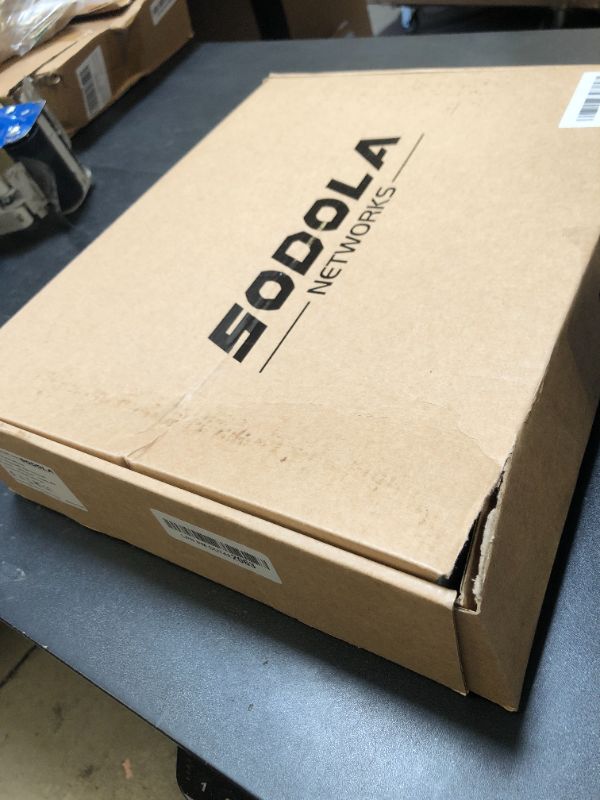 Photo 1 of SODOLA 8 Port 10Gb Easy Web Managed Switch, 8 x 10G RJ-45 Ports, 160Gbps Bandwidth, Support LACP, VLAN, QoS, 10G/5G/2.5G/1000M/100M Auto-Negotiation, Multi-Gigabit Managed Ethernet Switch