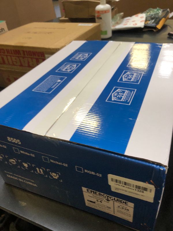 Photo 1 of Ceiling Fans with Lights- 52" Low Profile Indoor Ceiling Fan with Light and Remote/APP Control, Flush Mount, LED Dimmable DC Reversible Modern Ceiling Fan for Bedroom?Black?