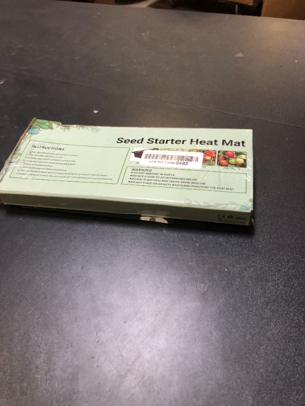 Photo 1 of 1 Pack Seedling Heat Mat for Seed Starting,3" x 20.75" Waterproof Heating Pad for Indoor Plants Germination(S)