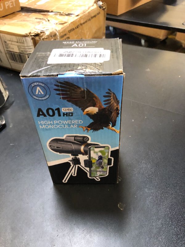 Photo 1 of 12x60 Monocular Telescope with Smartphone Holder & Upgraded Tripod, High Powered SMC & BAK4 Scope, Birthday Gifts for Men Dad Him Husband Teen, Gifts for Fathers Day, Outdoors Survival Hiking Gear