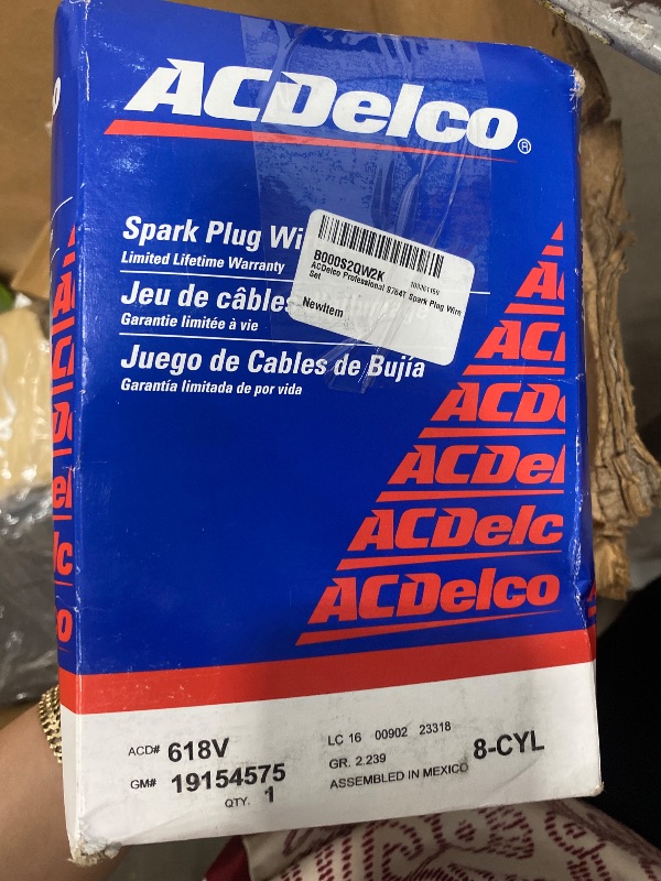 Photo 1 of ACDelco Professional 9764T Spark Plug Wire Set