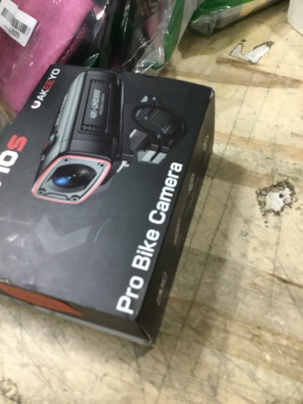 Photo 1 of *UNABLE TO TESTED* AKY-710S Motorcycle Camera 4K 28fps, 2K 55fps, Wide-Angle 142°, IP67, 5MP, Loop & Emergency Recording, Parking Monitor, Motorcycle Bike,Outdoor Sports, Rechargeable, 64GB Card Included