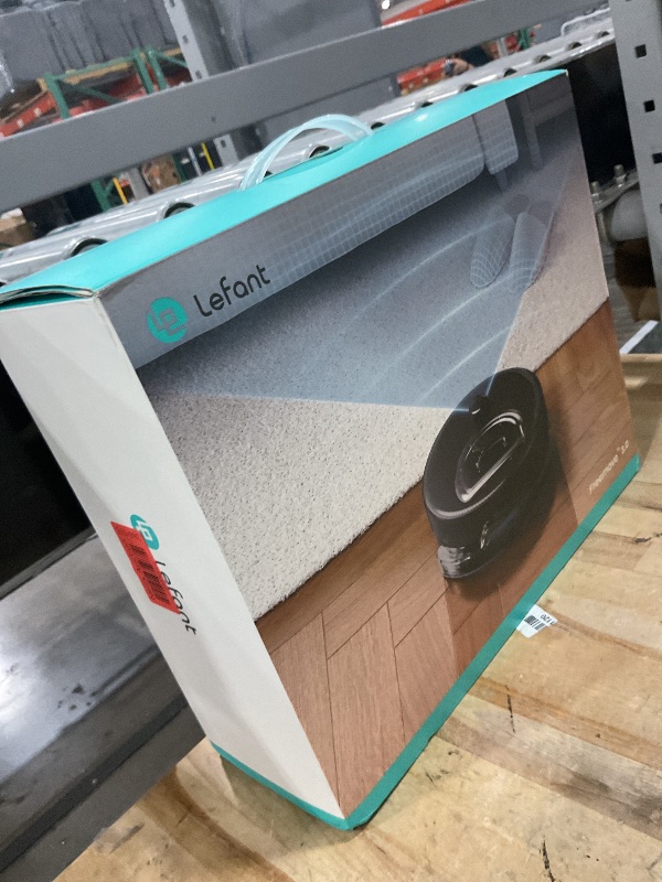 Photo 1 of *unable to tested*Lefant LiDAR Robot Vacuum and Mop, 450ml Visible Dustbin, Upgraded 190° PSD Obstacle Avoidance, Customized Cleaning, Multi-Floor Mapping, 150 Mins Runtime, WiFi/Alexa/APP, Pet Hair & Carpets, M330 Pro