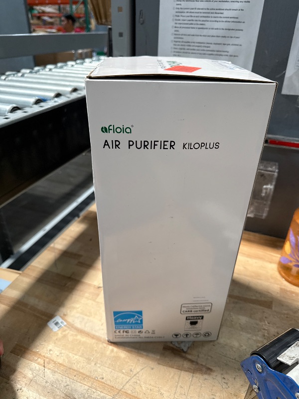 Photo 1 of *MISSING POWER CORD**UNABLE TO TESTED* Afloia Air Purifiers for Home Bedroom Large Room Up to 1076 Ft², Smart WiFi Works with Alexa, 3-Stage Filter Cleaner Odor Eliminator, Remove Pet Dander Pollen Allergy Dust Mold Smoke, 22dB, Kiloplus