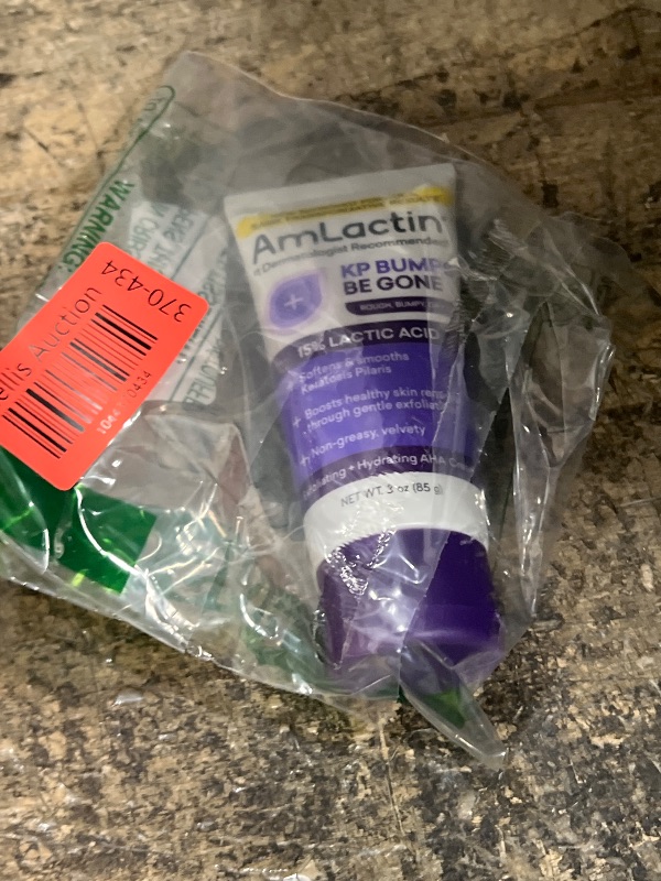 Photo 1 of AmLactin KP Bumps Be Gone - 3 oz Keratosis Pilaris Moisturizing Cream with 15% Lactic Acid - Exfoliator and Moisturizer for Dry, Rough and Bumpy Skin (Packaging May Vary)