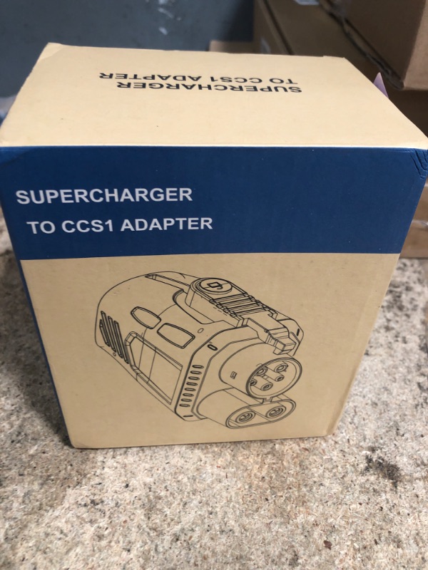 Photo 1 of 2025 Upgraded for Tesla Supercharger to CCS1 Charger Adapter, Max 500A 1000V Fast Charge NACS to CCS Electric Vehicle Charging Adapter Compatible with Tesla Supercharger, Fit for Rivian,Ford,GM EVs