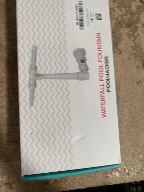 Photo 1 of [Patent Pending] POOLHACKER 2025 Upgrade Pool Fountain - Dual Spray Water Fountains for Above Ground/Inground Pools, 2-in-1 Adjustable Waterfall Pool Sprinkler Fountain (for in-tex & for Best-Way)