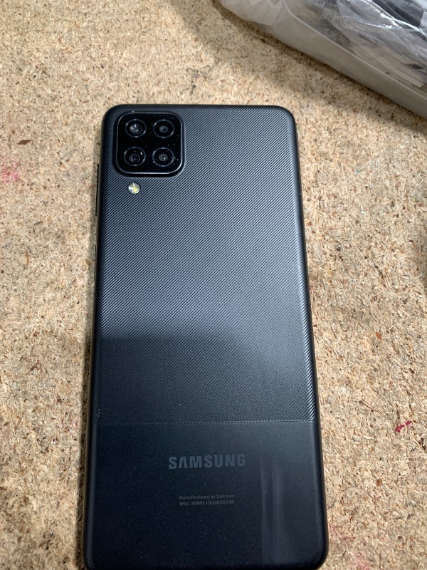 Photo 1 of (PARTS) (NOT FUNCTIONAL) Samsung Galaxy A12 (32GB, 3GB) 6.5" HD+, Quad Camera, 5000mAh Battery, Global 4G Volte (AT&T Unlocked for T-Mobile, Verizon, Metro) A125U (Black) (Renewed)**DOES NOT POWER ON 