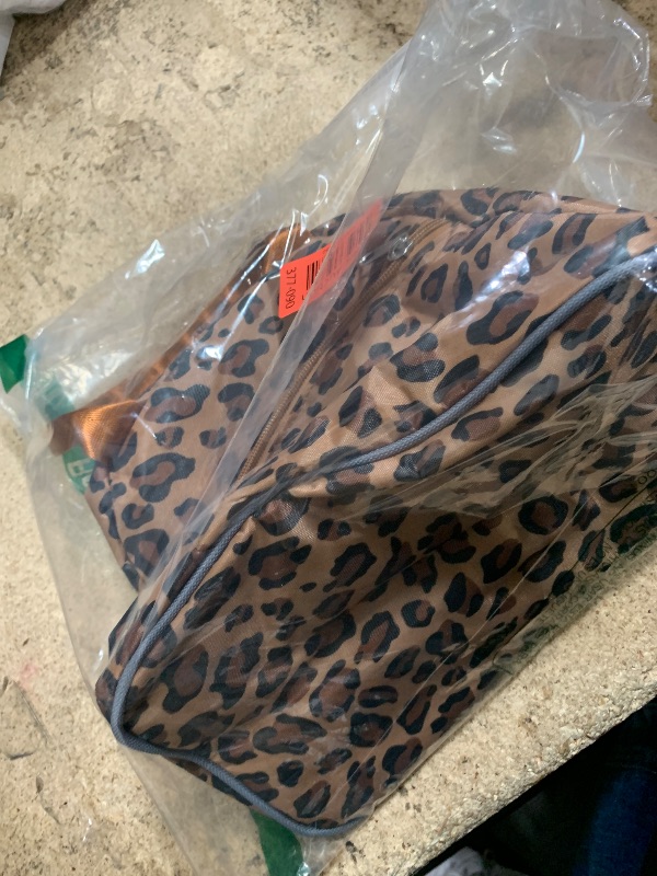Photo 1 of (small) FlowFly Leopard Insulated Lunch Cooler Bag - Tote Organizer for Women/Men, Leopard