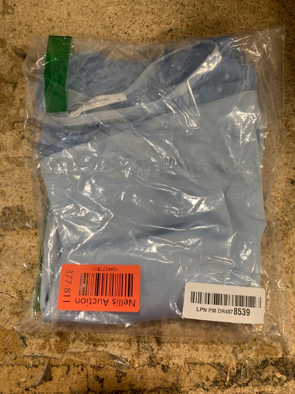 Photo 1 of Arshiner Girls T Shirts 10-12 Years Old with Sheer Puff Sleeve Dress Shirts for Girls 10-12 Swiss Dot Light Blue Puff Sleeve Shirt Girls 11-12 Years