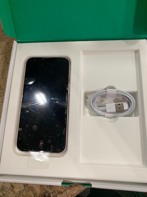 Photo 1 of ***SCREEN NOT FUNCTIONAL/PARTS ONLY***

Apple iPhone 13, 128GB, Pink - Unlocked (Renewed Premium)