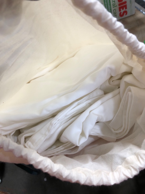 Photo 1 of (cover only) Double Stitch Cotton Tencel Duvet Cover - Queen Size Comforter Cover, Luxury & Soft Eucalyptus Lyocell Bedding 