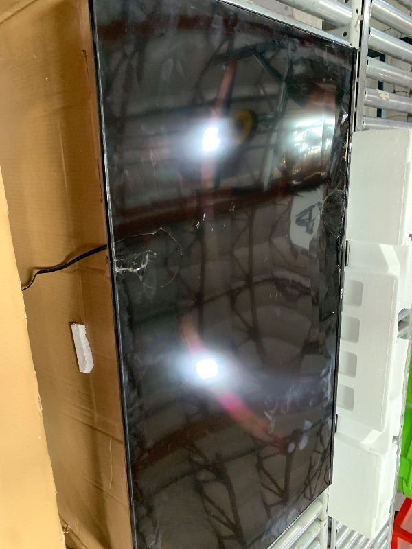 Photo 1 of *****************SCREEN DESTORYED, NON-FUNCTIONAL, FINAL SALE*************
Roku Smart TV 2025 – 50-Inch Select Series, 4K HDR TV – RokuTV with Enhanced Voice Remote – Flat Screen LED Television with Wi-Fi for Streaming Live Local News, Sports, Family Ente