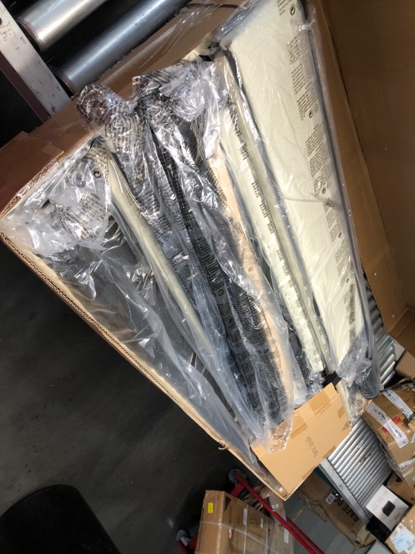 Photo 1 of ***USED - MISSING PARTS - UNABLE TO VERIFY FUNCTIONALITY***
VECELO Full Size Bed Frame with Button Tufted Headboard, Upholstered Platform with Wooden Slat Support, No Box Spring Needed, Beige