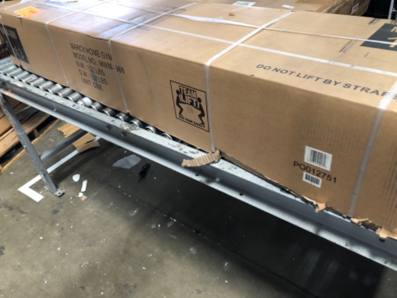 Photo 1 of ******************THIS IS ONLY BOX 1 OUT OF A 3 BOX SET*******************
Marcy MWM-988 Multifunction Steel Home Gym 150lb Weight Stack Machine