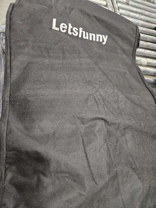 Photo 1 of ************TEAR IN SEEM, NEEDS PATCHING***************
letsfunny Inflatable Stand Up Paddle Board ( Black and white color stock photo for refernce )