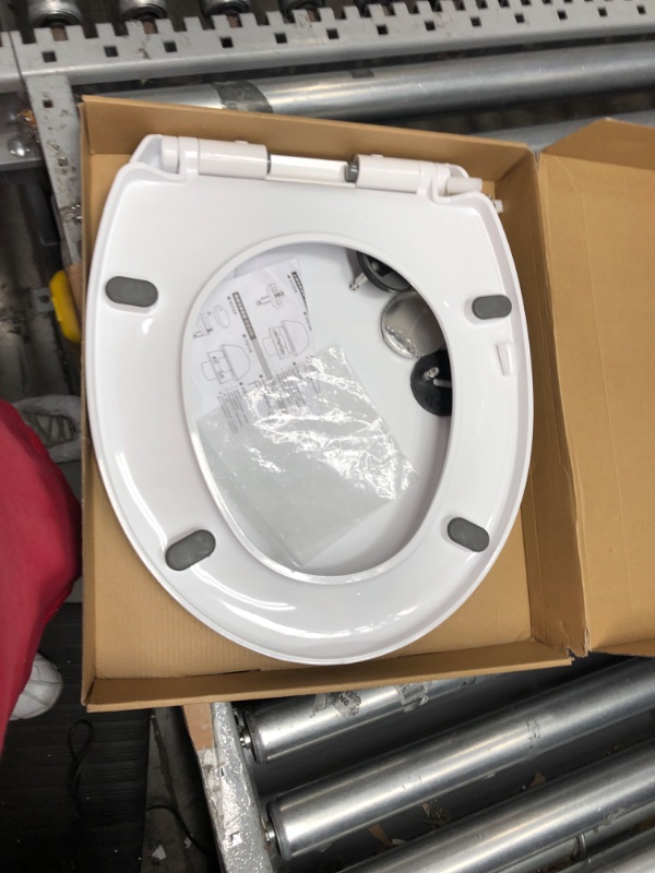 Photo 1 of 100% Fits TOTO Toilet Seat Round Soft Close,Perfect TOTO Toilet Replacement Parts,Slow Close,Round