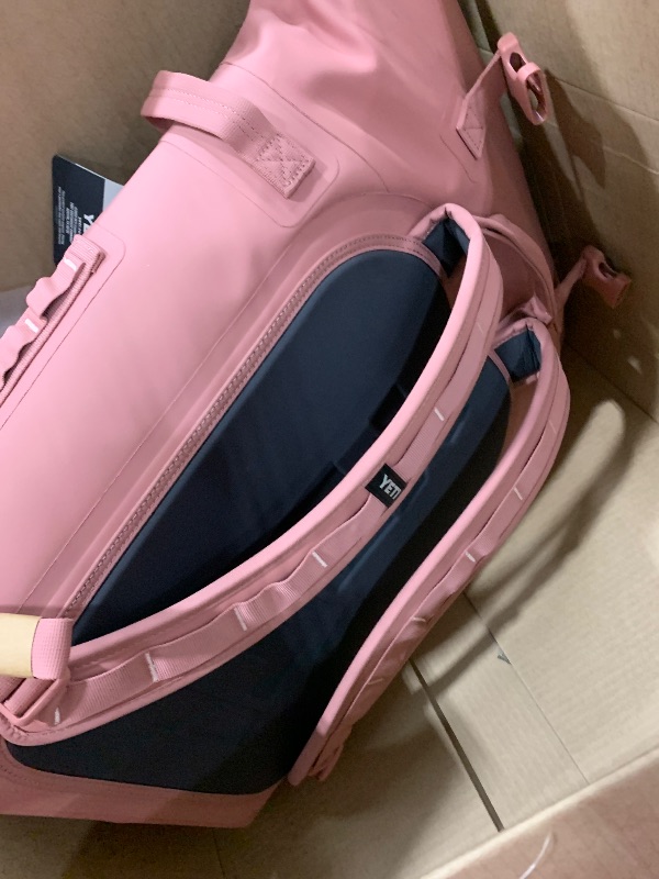 Photo 1 of YETI Hopper M20 Backpack Soft Sided Cooler with MagShield Access, Sandstone Pink