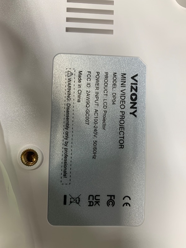 Photo 1 of [Netflix Officially/Dolby Audio] Smart Projector with WiFi and Bluetooth, VIZONY Native 1080P Projector with Apps Built in Netflix, Youtube, Hulu, Disney+, Portable Mini Projector for Indoor/Outdoor