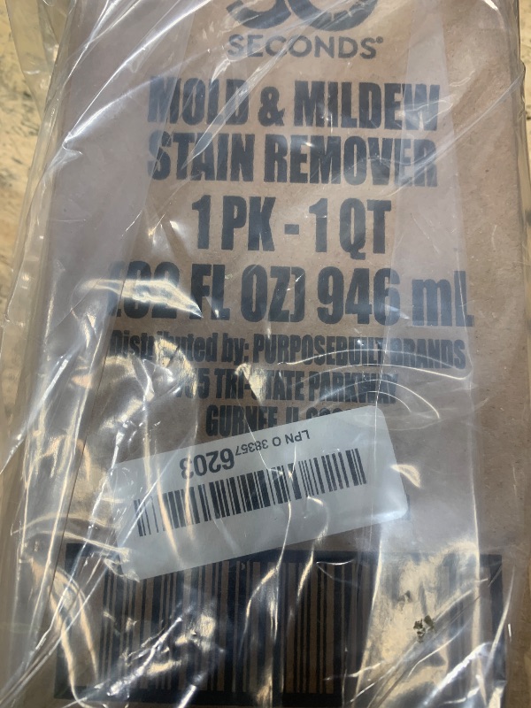 Photo 1 of 30 SECONDS Pro Mold and Mildew Stain Remover | Scrub Free | Brighter Results Instantly | Ready To Use | 32 Fl. Oz.