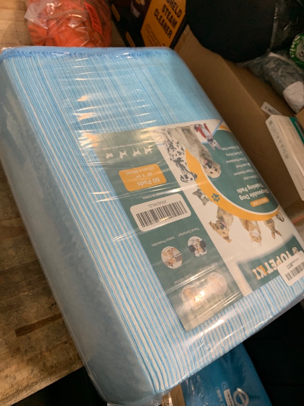 Photo 1 of 60 Count Extra Large Dog Pee Pads 28" x 34", Super Absorbent X-Large Puppy Pads Disposable Dogs Training Pads, Quick Drying Leak-Proof Dog Potty Pads for Doggies Puppies Cats