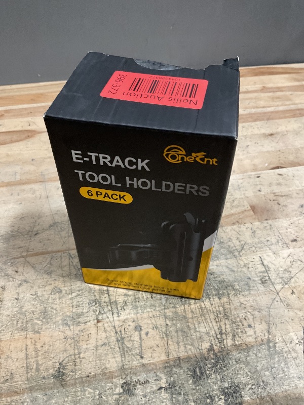 Photo 1 of 6 Pack E-Track Tool Holders |E Track Accessories for Enclosed Trailer to Keep Rakes,Shovels, Broom|e Track Tool Holder Hanger for Trailer Accessories| Tool Stabilizer for Etrack Accessories