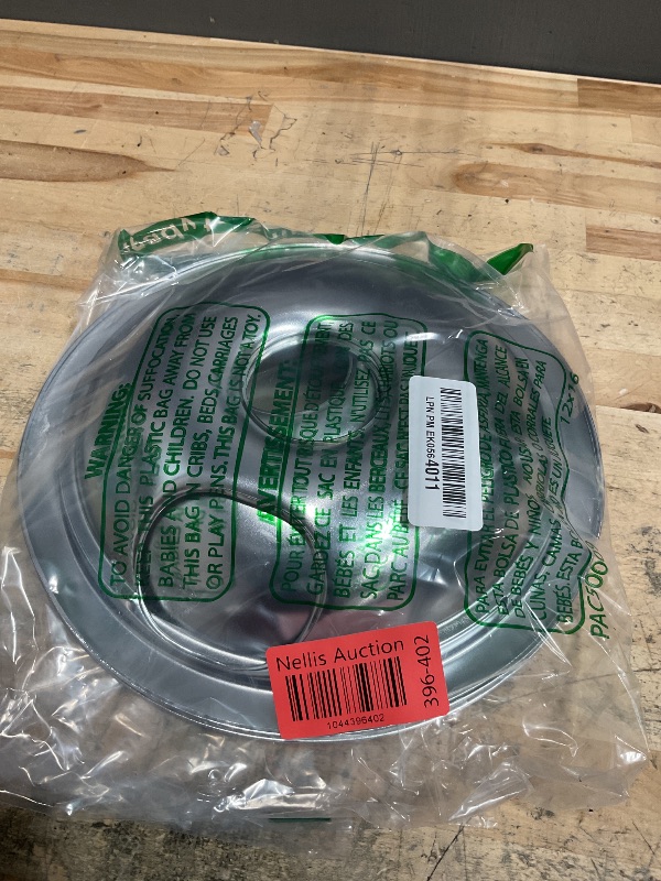 Photo 1 of 4 Pack Chrome Drip Pans, Compatible with Whirpool Kenmore Frigirate Stove Top Drip Bowls. Include 2 Pcs 6'' Range Replacement Drip Pans and 2 Pcs 8 '' Cooktop Drip Pans