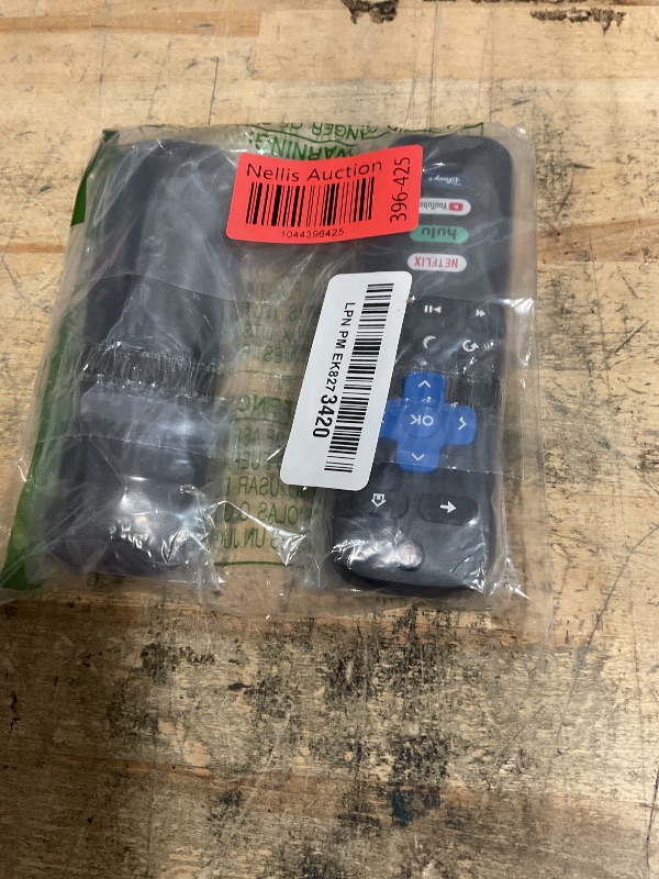 Photo 1 of (Pack of 2) Replacement-Remote-Control for Roku-TV,Compatible for TCL Roku/Hisense Roku/Onn Roku/Philips Roku Smart TVs(Not for Roku Stick and Box)