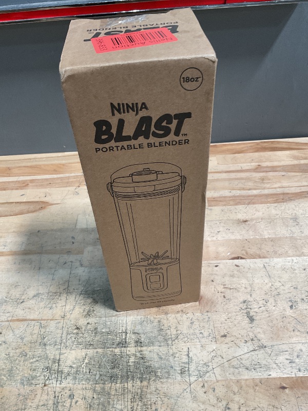 Photo 1 of ***(PARTS ONLY/ NON FUNCTIONAL)***Ninja Blast Portable Blender, Cordless, 18oz. Vessel, Personal Blender for Shakes & Smoothies, BPA Free, Leakproof Lid & Sip Spout, USB-C Rechargeable, Dishwasher Safe Parts, Cream Sand, BC151CS