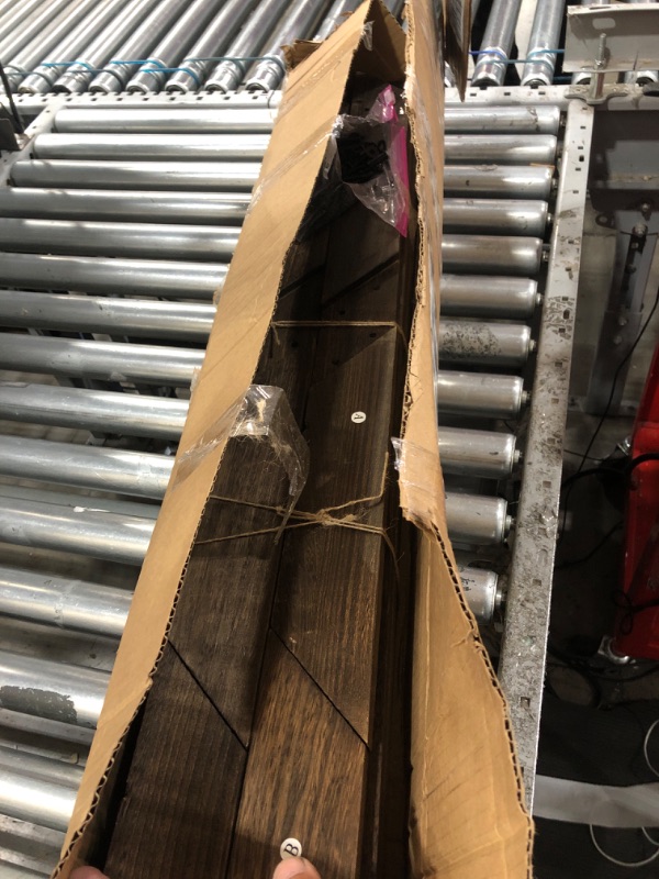 Photo 1 of ***INCOMPLETE - MISSING HARDWARE AND PINK CLOTH - SEE PICTURES***
Fikowo 7.48 FT Square Wood Wedding Arches Wooden Arch for Ceremony Wooden Arbor for Wedding Backdrop Stand for Indoor Outdoor Wedding Party Garden Beach Forest Rustic Boho Decor
