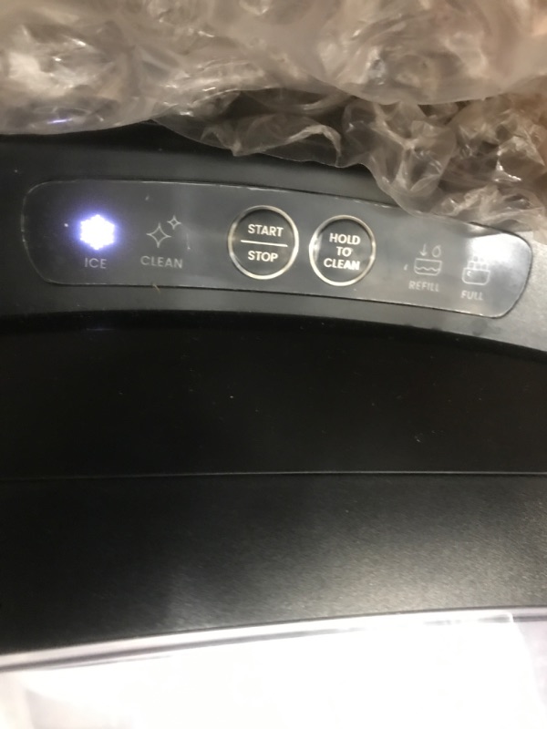 Photo 1 of ***PARTS ONLY***

Iceman Countertop Nugget Ice Maker – Pebble Ice Machine, Soft Chewable Pellets in 20 Min, 26Lbs/24H, 3lb. Capacity, Waterline-Compatible, Self-Cleaning, Stainless-Steel + Scoop
